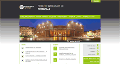 Desktop Screenshot of polo-cremona.polimi.it