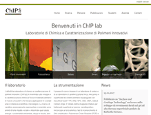 Tablet Screenshot of chipslab.chem.polimi.it