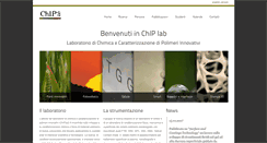 Desktop Screenshot of chiplab.chem.polimi.it