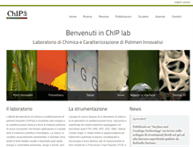 Tablet Screenshot of chiplab.chem.polimi.it