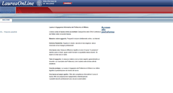 Desktop Screenshot of iol.laureaonline.polimi.it