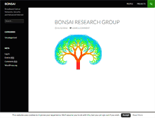 Tablet Screenshot of bonsai.dei.polimi.it