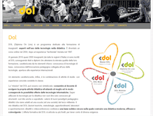 Tablet Screenshot of dol.polimi.it