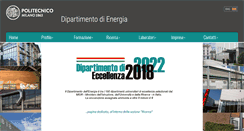 Desktop Screenshot of energia.polimi.it